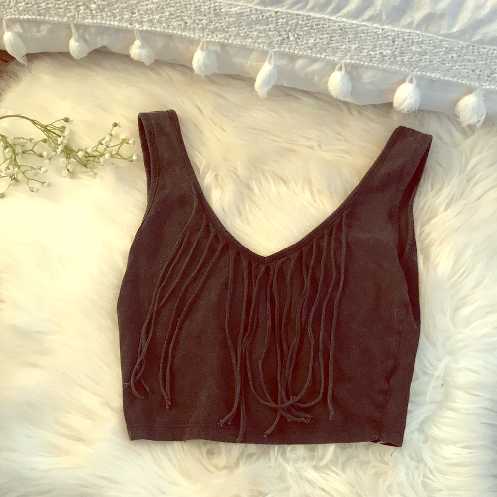 Festival Fringe Crop Top